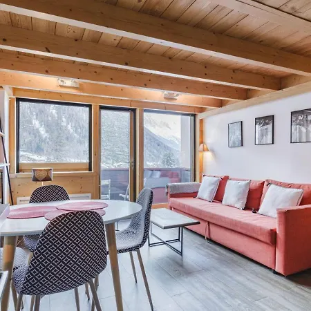 Grand Roc - Cosy Duplex Grands Montets Balcon Vue Parking Lejlighed