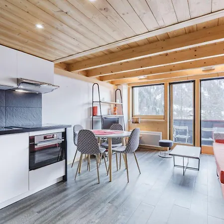 Lejlighed Grand Roc - Cosy Duplex Grands Montets Balcon Vue Parking *
