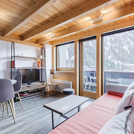 Grand Roc - Cosy Duplex Grands Montets Balcon Vue Parking Lejlighed Chamonix