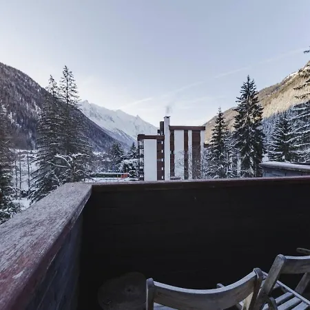 شقة Grand Roc - Cosy Duplex Grands Montets Balcon Vue Parking