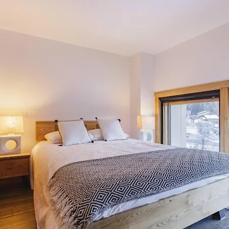 Grand Roc - Cosy Duplex Grands Montets Balcon Vue Parking شقة
